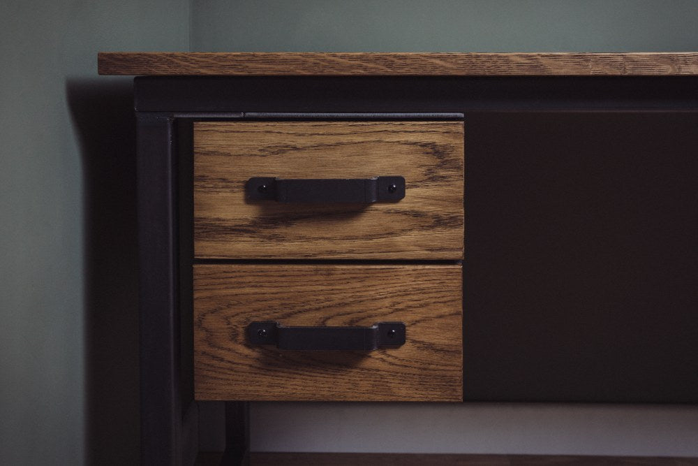 desk made with drawers